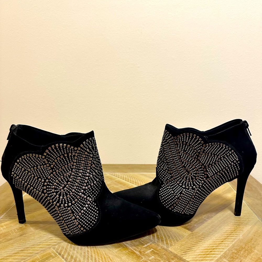 High Heels Mosaic Design Boots